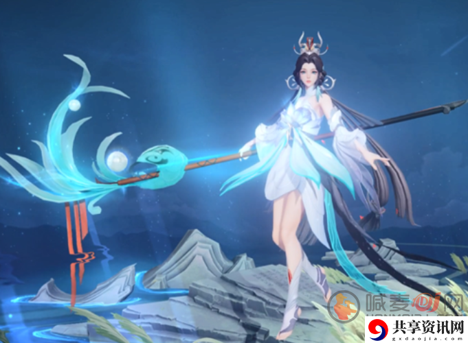 王者荣耀大乔新皮肤特效一览 白鹤梁神女特效展示