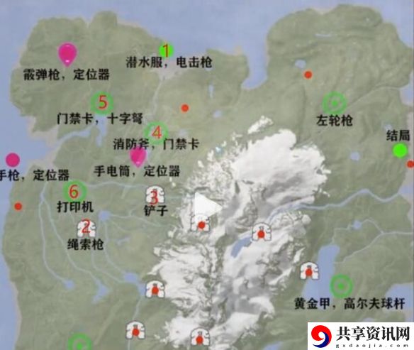 森林之子钥匙卡在哪