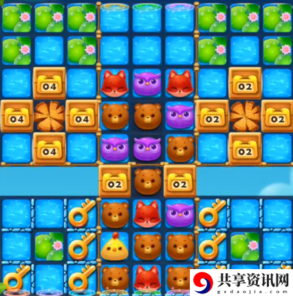 开心消消乐1383关怎么过-开心消消乐1383关三星攻略