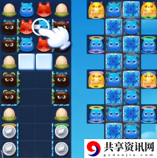 开心消消乐1441关怎么过-开心消消乐1441关三星攻略