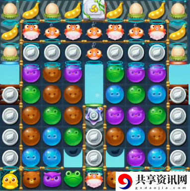 开心消消乐1442关怎么过-开心消消乐1442关三星攻略