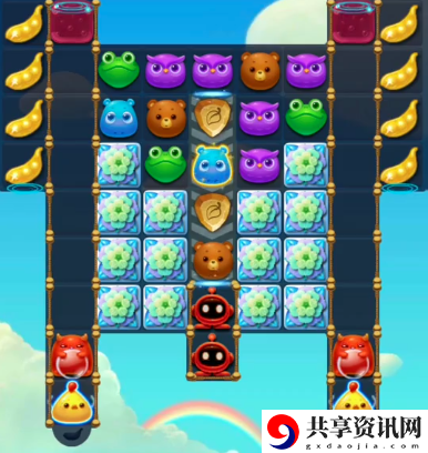 开心消消乐1457关怎么过-开心消消乐1457关三星攻略