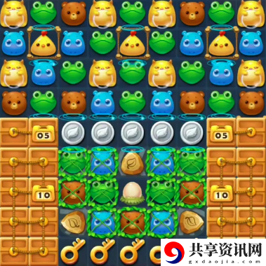 开心消消乐1448关怎么过-开心消消乐1448关三星攻略