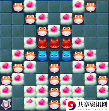 开心消消乐1458关怎么过-开心消消乐1458关三星攻略