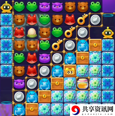 开心消消乐1410关怎么过-开心消消乐1410关三星攻略