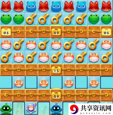 开心消消乐1411关怎么过-开心消消乐1411关三星攻略