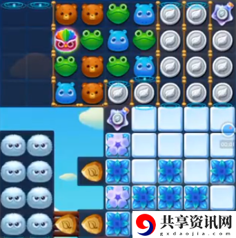 开心消消乐1322关怎么过-开心消消乐1322关三星攻略