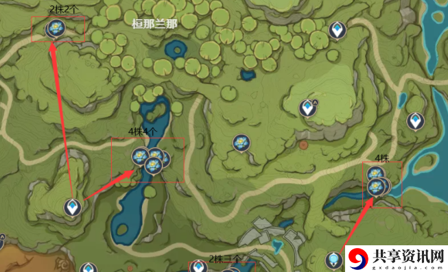 须弥劫波莲采集线路图 攻略教你应对危机