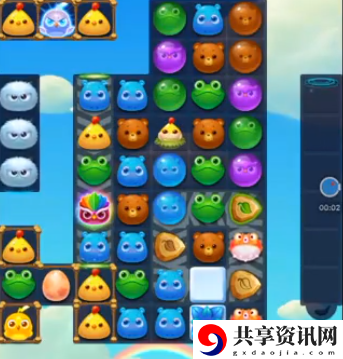 开心消消乐1323关怎么过-开心消消乐1323关三星攻略