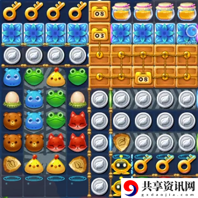 开心消消乐1343关怎么过-开心消消乐1343关三星攻略