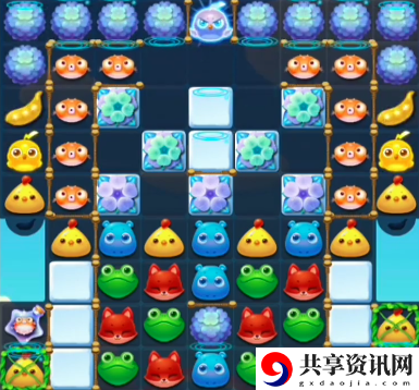 开心消消乐1217关怎么过-开心消消乐1217关三星攻略