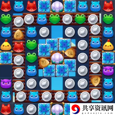 开心消消乐1223关怎么过-开心消消乐1223关三星攻略
