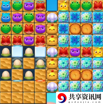 开心消消乐1205关怎么过-开心消消乐1205关三星攻略