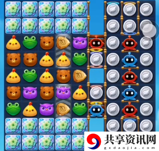 开心消消乐1201关怎么过-开心消消乐1201关三星攻略
