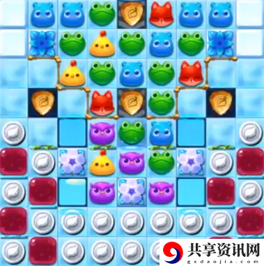 开心消消乐1124关怎么过-开心消消乐1124关三星攻略