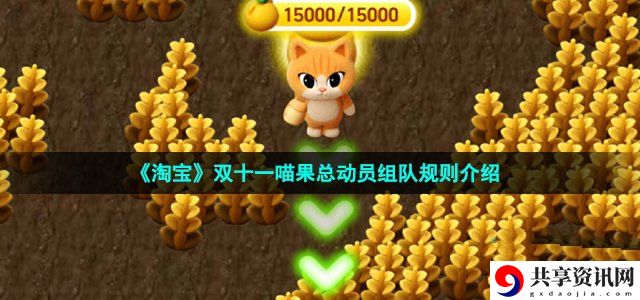 双十一喵果总动员组队规则介绍 神秘装备全解锁方案