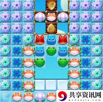 开心消消乐1208关怎么过-开心消消乐1208关三星攻略