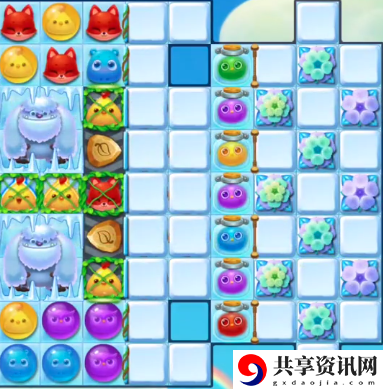 开心消消乐1134关怎么过-开心消消乐1134关三星攻略