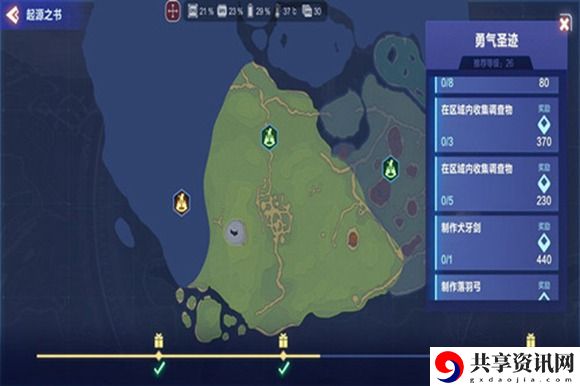 我的起源勇气圣迹调查物在哪-勇气圣迹调查物攻略介绍分享