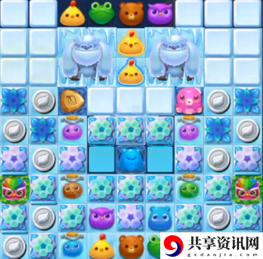 开心消消乐1053关怎么过-开心消消乐1053三星攻略