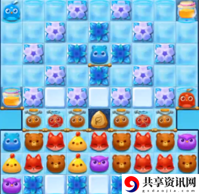 开心消消乐1028关怎么过-开心消消乐1028关三星攻略