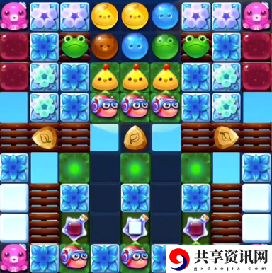 开心消消乐1112关怎么过-开心消消乐1112关三星攻略
