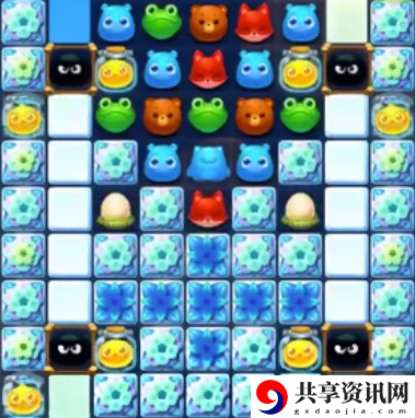 开心消消乐1054关怎么过-开心消消乐1054关三星攻略