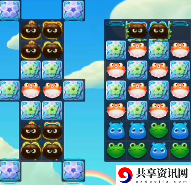 开心消消乐1008关怎么过-开心消消乐1008关三星攻略