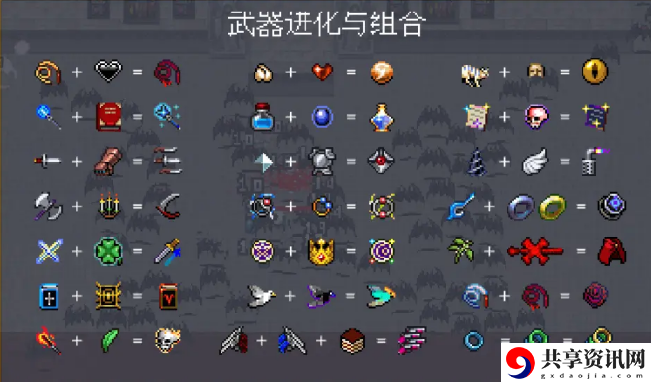 吸血鬼幸存者合成攻略2023