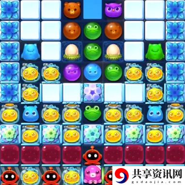 开心消消乐1005关怎么过-开心消消乐1005关三星攻略