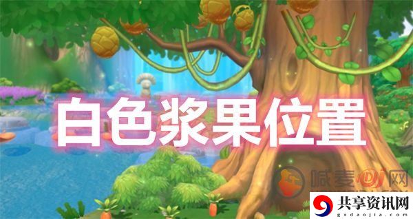 摩尔庄园手游白色浆果可以制作水果食谱 白色浆果的位置在哪里