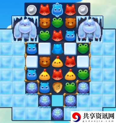 开心消消乐1017关怎么过-开心消消乐1017关三星攻略