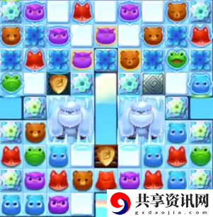 开心消消乐883关怎么过-开心消消乐883关三星攻略