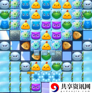 开心消消乐852关怎么过-开心消消乐852关三星攻略