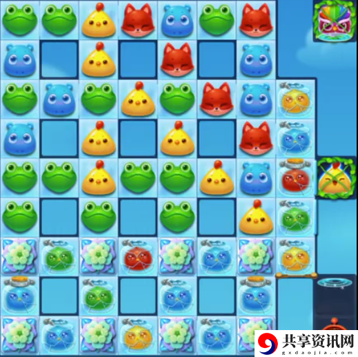 开心消消乐798关怎么过-开心消消乐798关三星攻略
