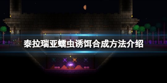 蠕虫诱饵合成方法 世界探险路线建议