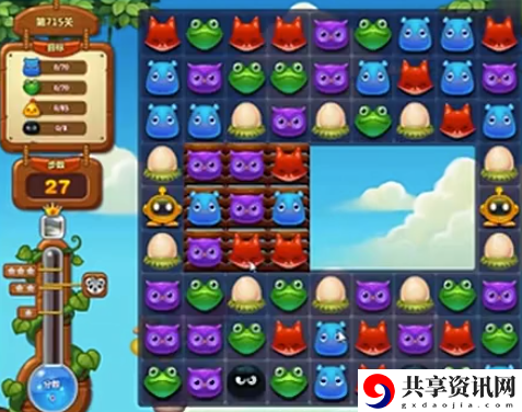 开心消消乐715关怎么过-开心消消乐715攻略
