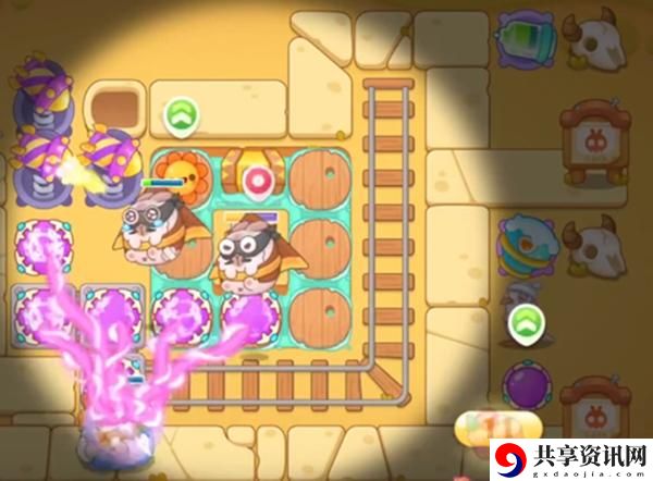 保卫萝卜4波仔很忙第十九关怎么过