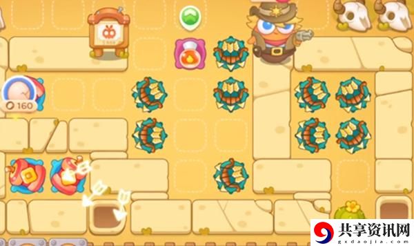 保卫萝卜4波仔很忙第二十四关怎么通关