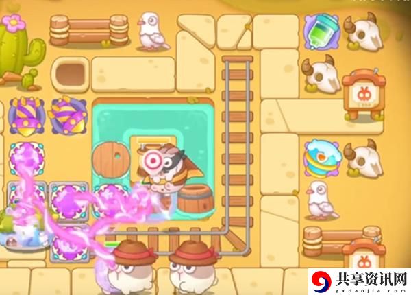 保卫萝卜4波仔很忙第十九关怎么过