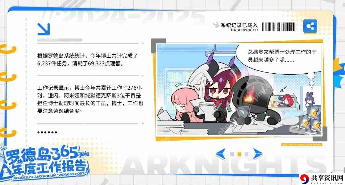明日方舟六周年年度报告地址