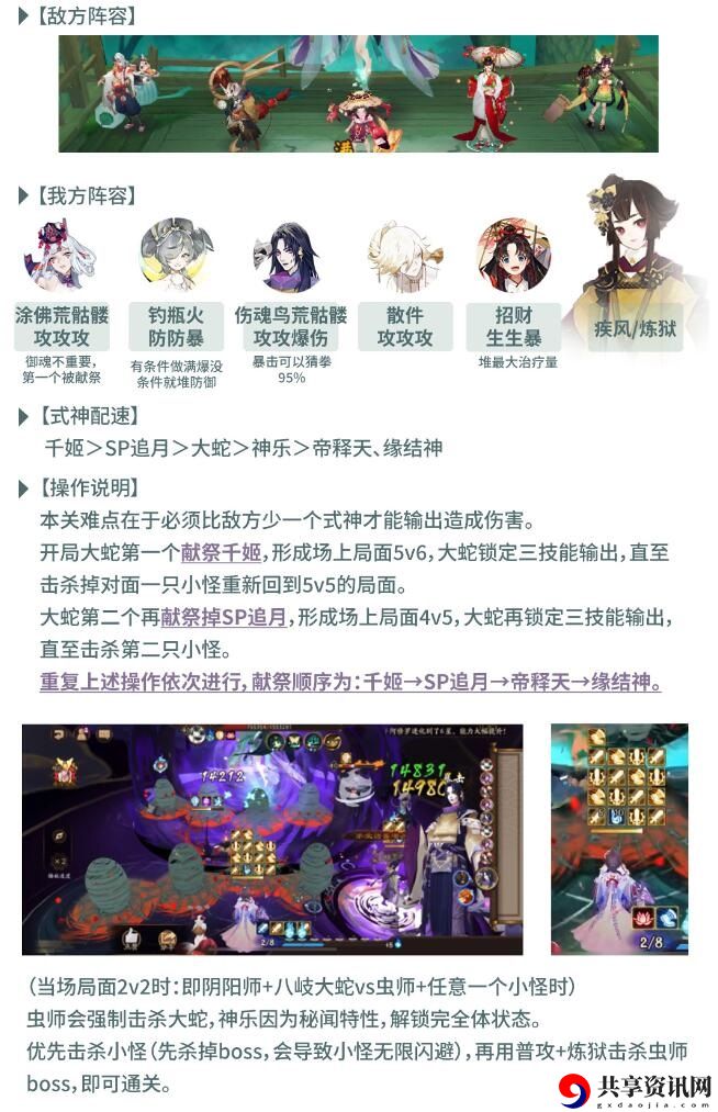 虫师秘闻通关阵容分享 快速定位目标和敌人