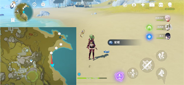 星螺分布图具体地点一览 攻略教你合理布局