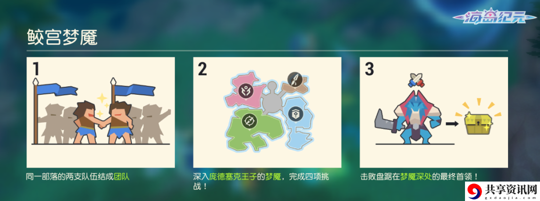 海岛纪元鲛宫梦魇超详细攻略 鲛宫梦魇流程一览