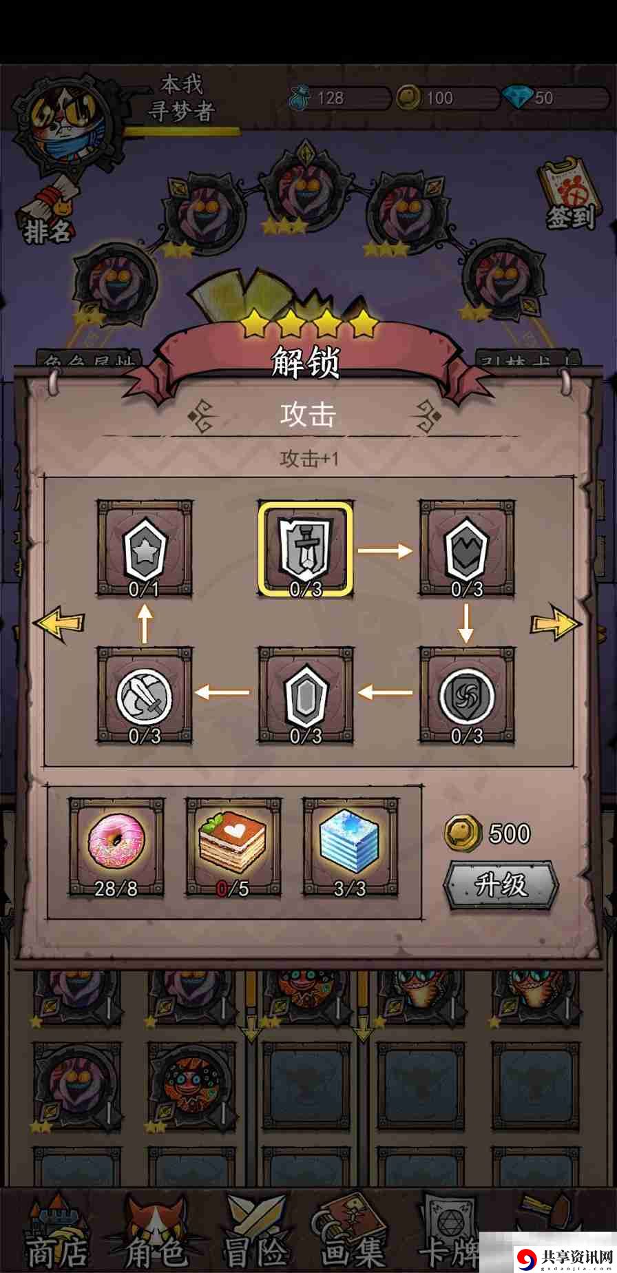 卡牌迷境强化系统攻略内容一览