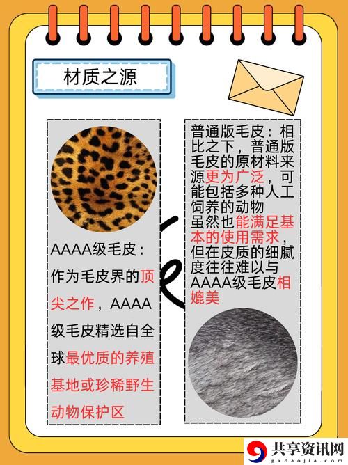  AAAA级毛皮和AAAA的区别，网友：真的是五光十色的世界！