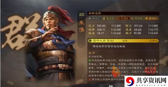 三国志战略版朱儁阵容怎么搭配 三国志战略版朱儁阵容搭配方案
