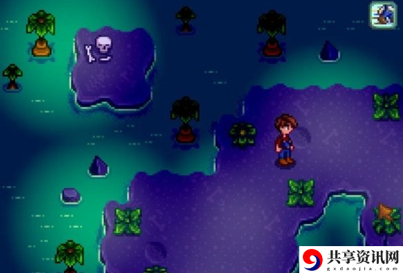 星露谷物语水道另一个洞在哪里
