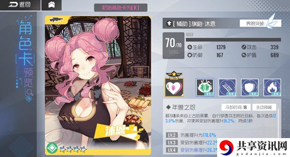 双生视界旗袍沐恩技能怎么样-旗袍沐恩技能介绍