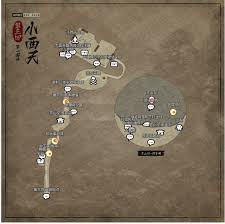黑神话悟空第二章黄风岭地图分享